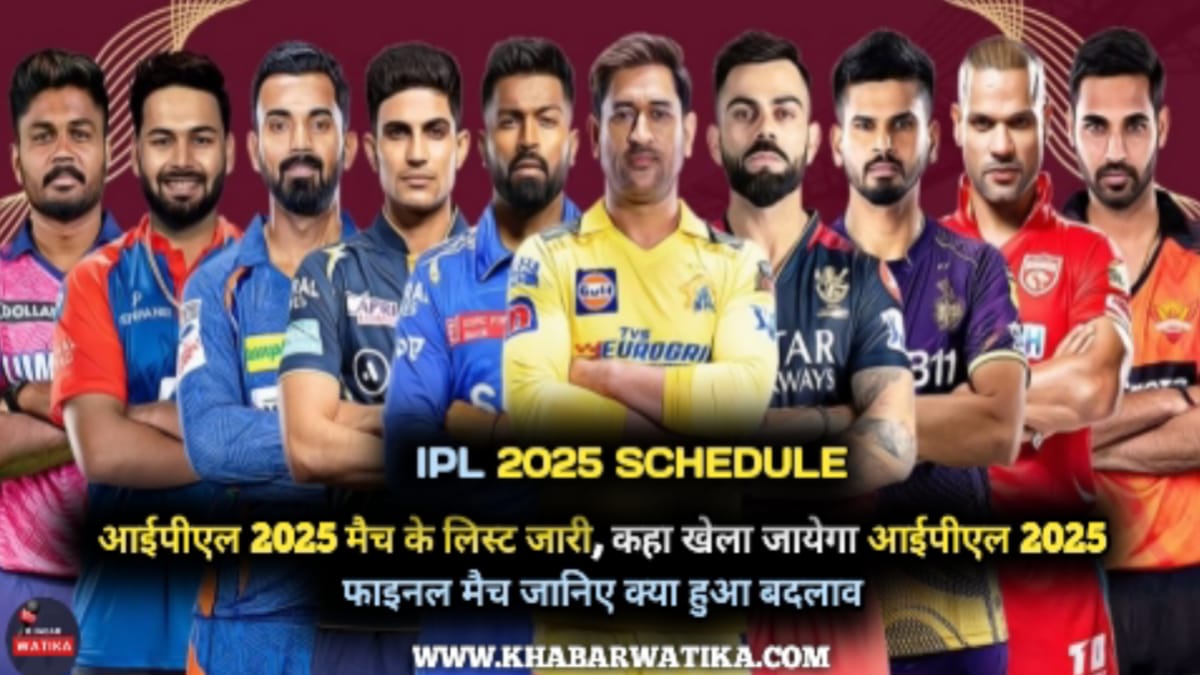 IPL 2025 Schedule